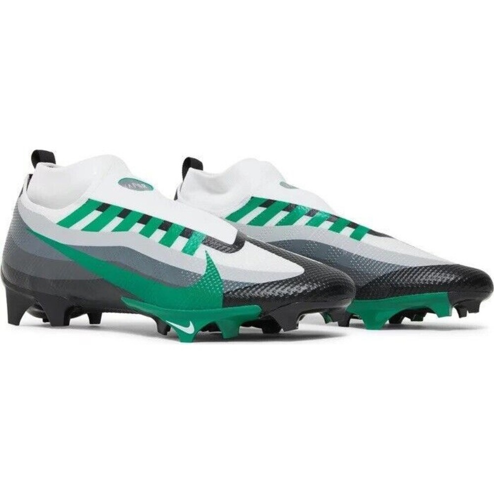 Nike Vapor Edge Pro 360 TB Black Green Football Cleats DV0778-005 Men’s Sz 13